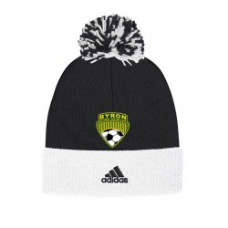 Byron Adidas Cuffed Pom Beanie Black/White