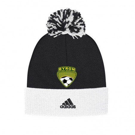 Byron Adidas Cuffed Pom Beanie Black/White